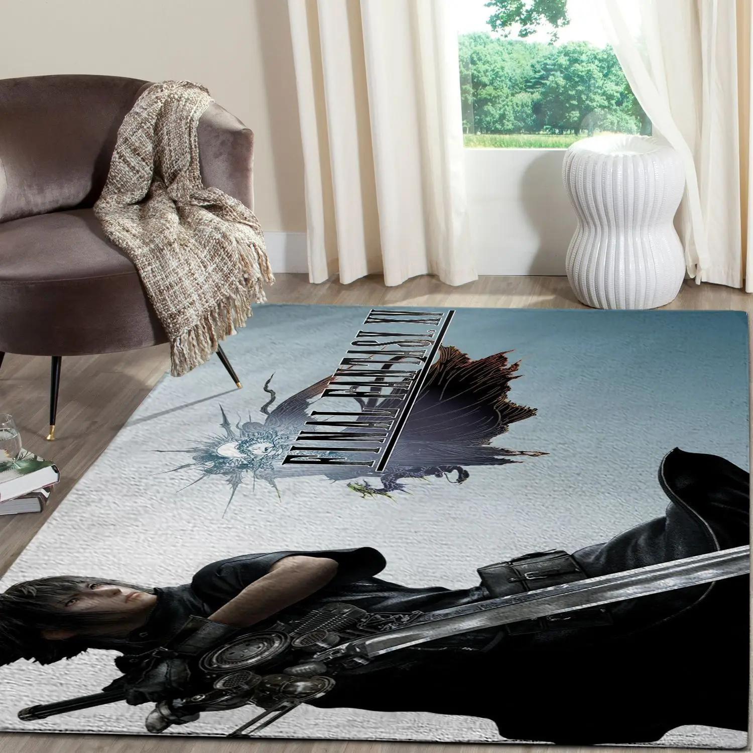 Final Fantasy Vii Remake Gaming Area Rugs Living Room Carpet Fn150127 Rug Regtangle Carpet Floor Decor Home Decor