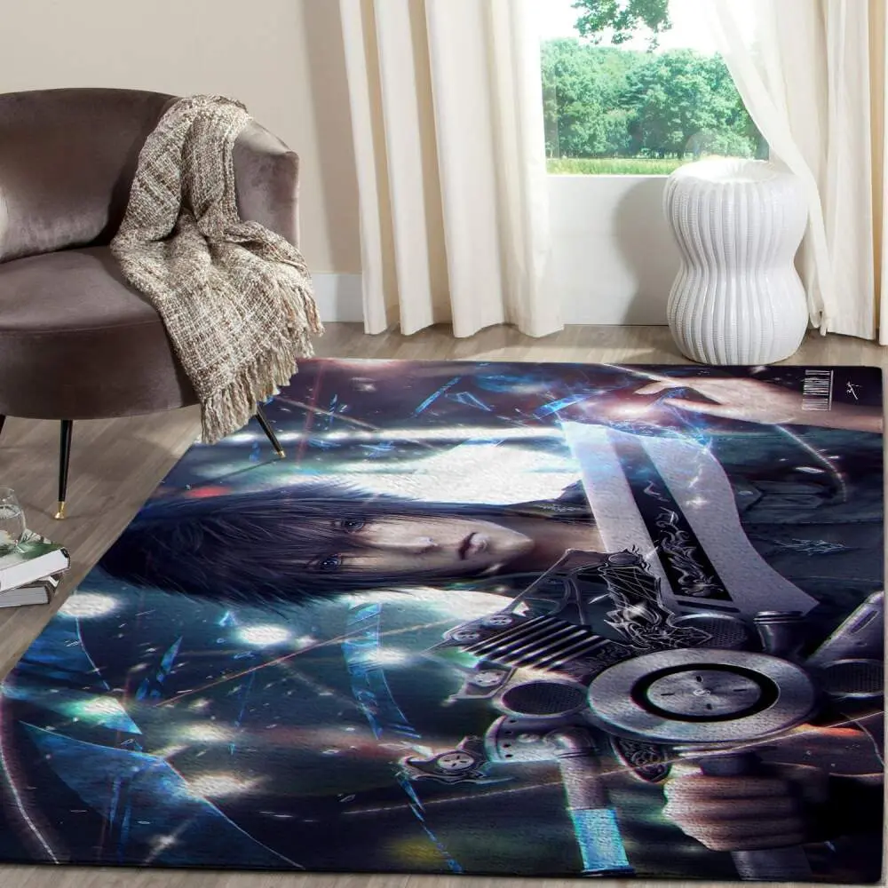 Final Fantasy Vii Remake Gaming Area Rugs Living Room Carpet Fn160124 Rug Regtangle Carpet Floor Decor Home Decor