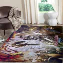 Final Fantasy Vii Remake Gaming Area Rugs Living Room Carpet Fn160128 Rug Regtangle Carpet Floor Decor Home Decor