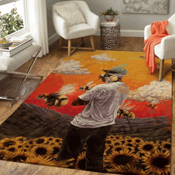 Flower Boy Music Art For Fans Area Rug Living Room Carpet Rug Regtangle Carpet Floor Decor Home Decor