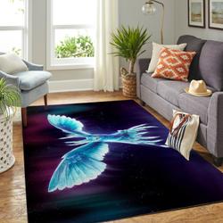 Flying Owl Area Rug Shiny Blue Ofd Bsfo190827 Area Rug Living Room Carpet Rug Regtangle Carpet Floor Decor Home Decor
