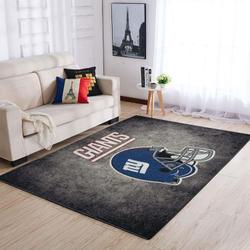 NFL Football New York Giants Area Rug Living Room Rug Home Decor Home Decor