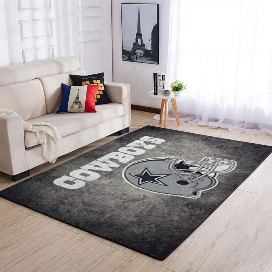 NFL Football Team Dallas Cowboys Area Rug Living Room Rug Home Decor Home Decor