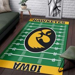 NCAA Football Team Iowa Hawkeyes Living Room Rug Home Decor Home Decor V6674 1