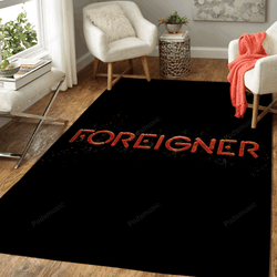 Foreigner Music Bands Art For Fans Area Rug Living Room Carpet Rug Regtangle Carpet Floor Decor Home Decor