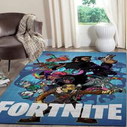 Fortnite Area Rug Living Room Rug Home Decor Video Game Gfd 1909081