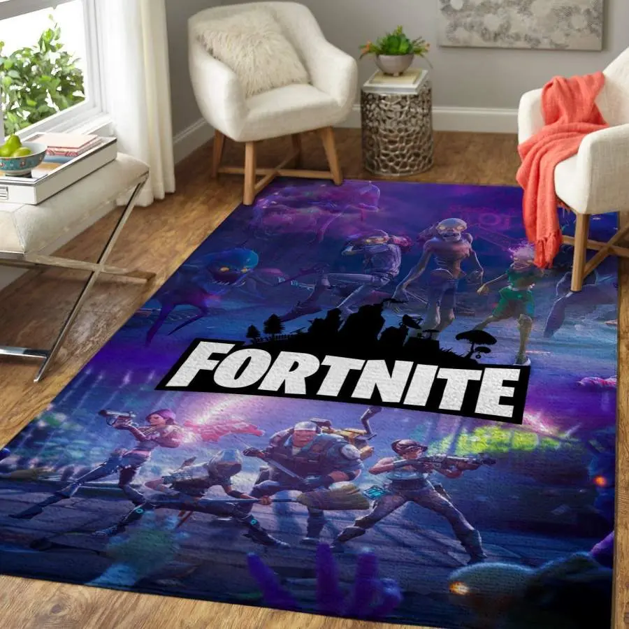 Fortnite Area Rug Living Room Rug Home Decor Video Game Gfd F251014