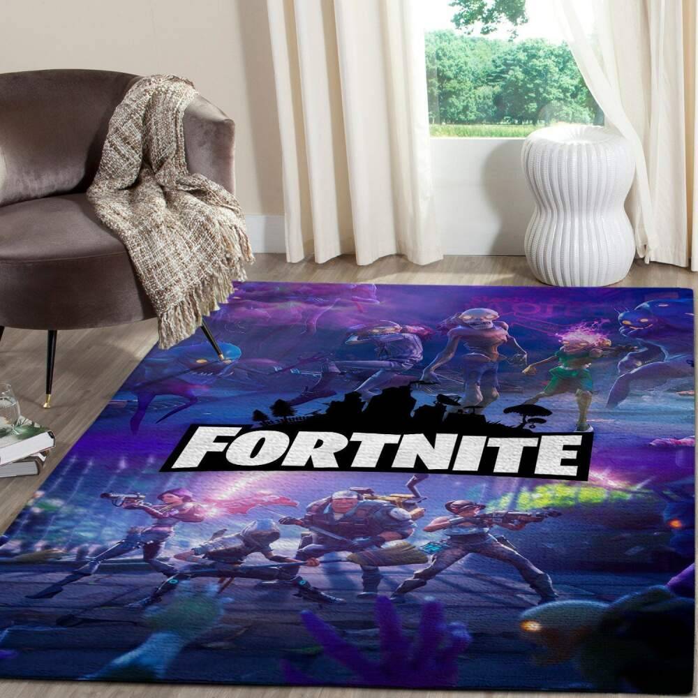 Fortnite Area Rug Video Game Carpet Gamer Living Room Rugs Rug Regtangle Carpet Floor Decor Home Decor V17