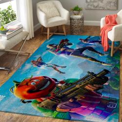 Fortnite Area Rug Video Game Carpet Gamer Living Room Rugs Rug Regtangle Carpet Floor Decor Home Decor V27