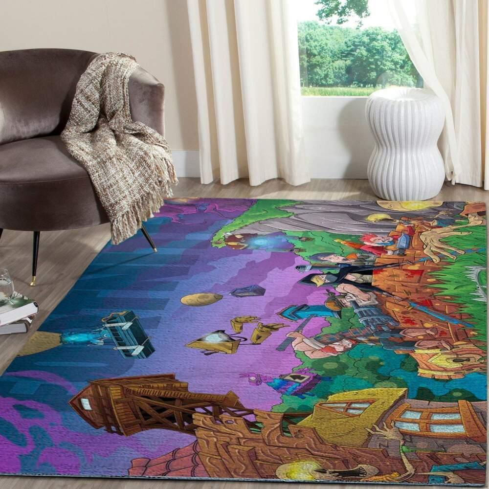 Fortnite Area Rug Video Game Carpet Gamer Living Room Rugs Rug Regtangle Carpet Floor Decor Home Decor V43