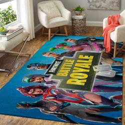 Fortnite Area Rug Video Game Carpet Gamer Living Room Rugs Rug Regtangle Carpet Floor Decor Home Decor V46