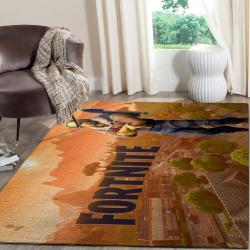 Fortnite Area Rug Video Game Carpet Gamer Living Room Rugs Rug Regtangle Carpet Floor Decor Home Decor V5