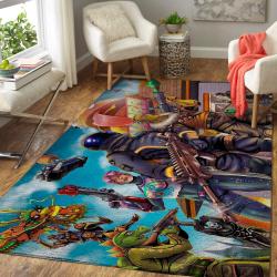 Fortnite Area Rug Video Game Carpet Gamer Living Room Rugs Rug Regtangle Carpet Floor Decor Home Decor V50