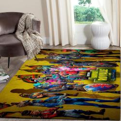 Fortnite Rug Gaming Rug Regtangle Carpet Floor Decor Home Decor V1018