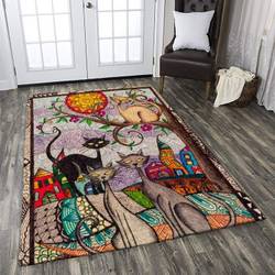 Fox Area Rug Living Room Rug Home Decor 191016 Ofd