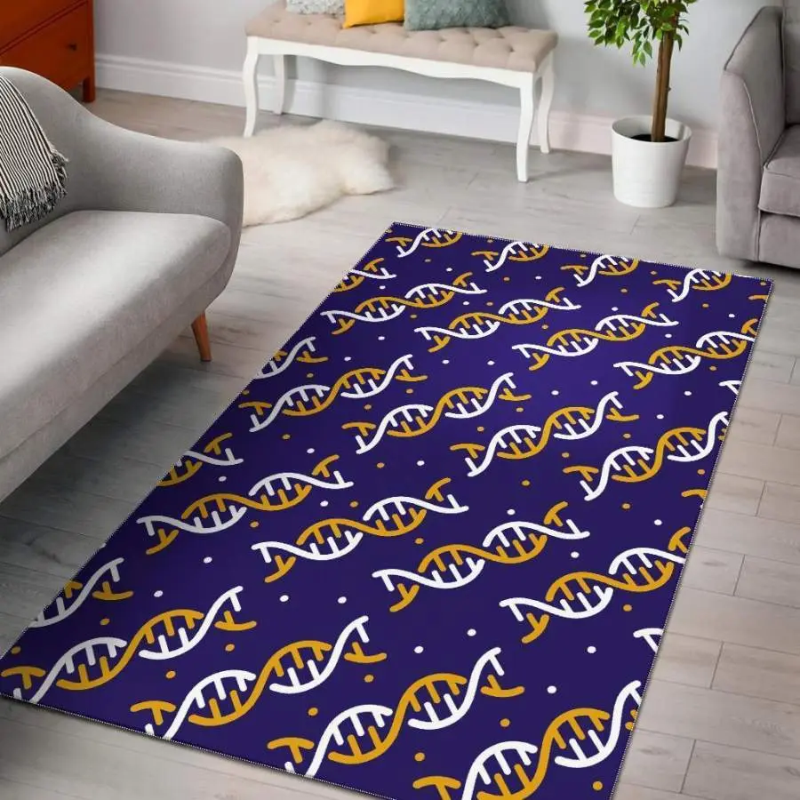 Fox Pattern Print Area Rug Living Room Rug Home Decor