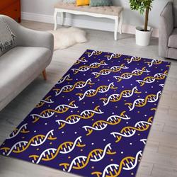 Fox Pattern Print Area Rug Living Room Rug Home Decor