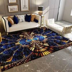 Fractal Art Area Rug 1909082 Ofd Area Rug Living Room Carpet Rug Regtangle Carpet Floor Decor Home Decor