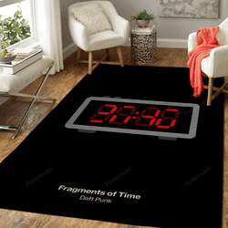 Fragments Of Time Music Art For Fans Area Rug Living Room Carpet Rug Regtangle Carpet Floor Decor Home Decor