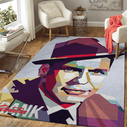 Frank Sinatra My Way Pop Art For Fans Area Rug Area Rug Living Room Carpet Rug Regtangle Carpet Floor Decor Home Decor