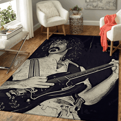 Frank Zappa Art 6 Music Artist Art For Fans Area Rug Living Room Carpet Rug Regtangle Carpet Floor Decor Home Decor