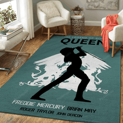 Freddie Mercury Artwork Music Art For Fans Area Rug Living Room Carpet Rug Regtangle Carpet Floor Decor Home Decor
