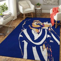 Freddie Mercury Is A Singer Legend Area Rug Living Room Rug Home Decor