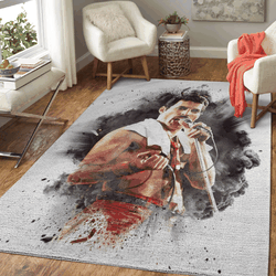 Freddie Mercury Queen British Rock Band For Queen Fans Area Rug Area Rug Living Room Carpet Rug Regtangle Carpet Floor Decor Home Decor