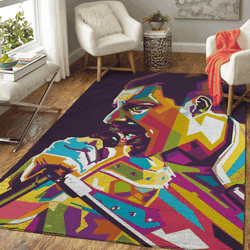 Freddie Mercury Rock Band Queen Art Area Rug Area Rug Living Room Carpet Rug Regtangle Carpet Floor Decor Home Decor