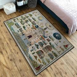 Freemasonry Christmas Giftarea Rug Living Room Rug Home Decor Floor Decor