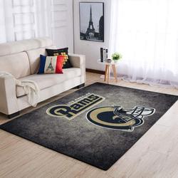 Los Angeles Rams Area Rug Living Room Rug Home Decors Living Room