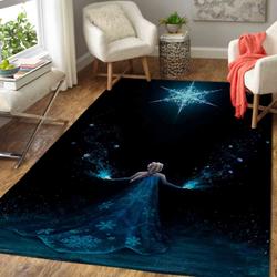 Frozen: Elsa Area Rug Disney Rugs Rug Regtangle Carpet Floor Decor Home