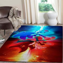 Game Lovers Sonic The Hedgehog Film Area Rug Gaming Home Decor Homebeautyus Rug Regtangle Carpet Floor Decor Home Decor V11233