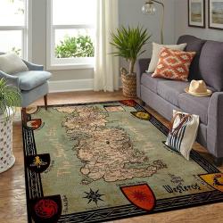 Game Of Thrones Map Area Rug Living Room Rug Home Decors Living Room Carpet