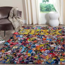 Geeky Anime Area Rug Rug Regtangle Carpet Floor Decor Home Decor