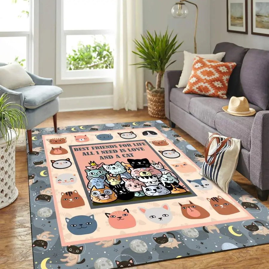 Georgia Tech Spirit Football Team Spirit Nice Gift Nice Gift Area Rug Living Room Rug Home Decor