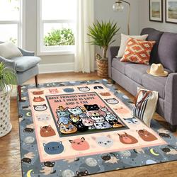 Georgia Tech Spirit Football Team Spirit Nice Gift Nice Gift Area Rug Living Room Rug Home Decor