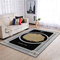 Georgia Tech Yellow Jackets Ncaa Living Room Carpet 200303131 2