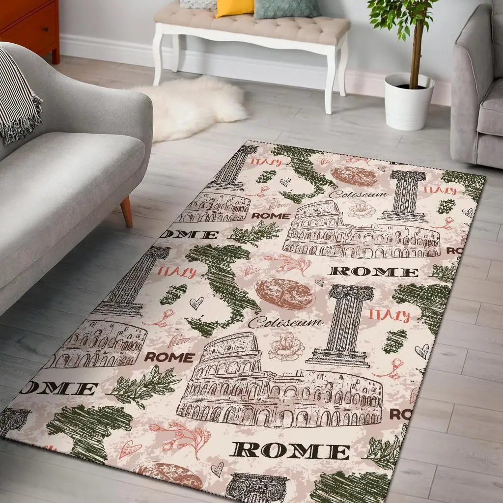 Gepard Skin Area Rug Living Room Rug Home Decor Carpet