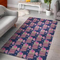 Ghibli Doodle Art Area Rug Living Room Rug Home Decor Carpet