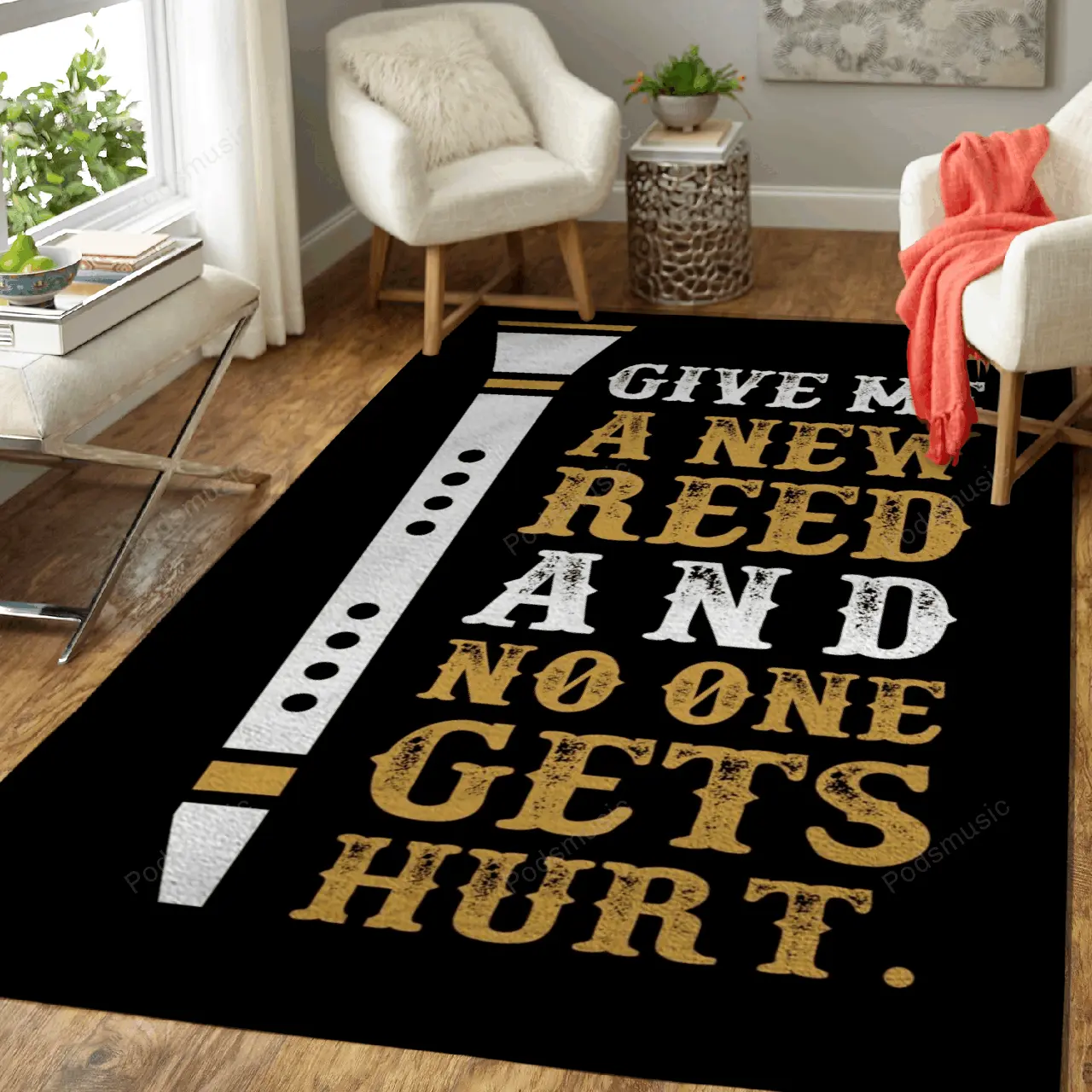 Give Me A New Reed Music Art For Fans Area Rug Living Room Carpet Rug Regtangle Carpet Floor Decor Home Decor