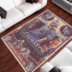 Gladiator Area Rug Living Room Rug Home Decor Home Decor Bedroom Living Room Decor