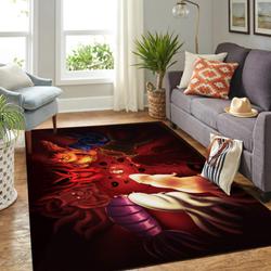 Naruto Area Rug Living Room Rug Home Decorking Of The Monsters Movie Home Decor