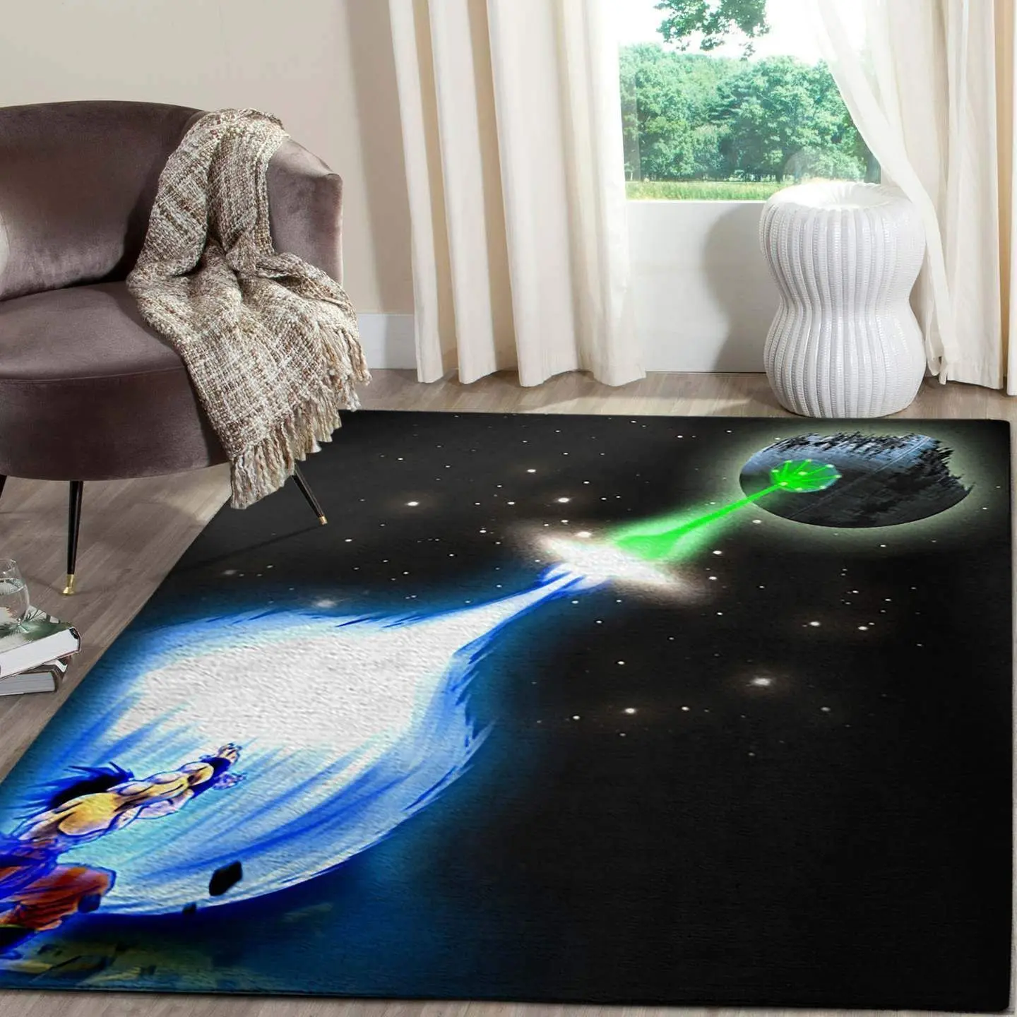 Goku Dragon Ball Rug Star Wars Death Star Rug Rug Regtangle Carpet Floor Decor Home Decor