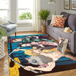 Goku Transformations Dragon Ball Area Rug Living Room Rug Home Decor Movie Home Decor