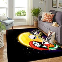 Goku Xeno Super Saiyan 4 Vs Goku Super Saiyan Blue Carpet Rug Living Room Rug Home Decor Floor Area Rug Living Room Rug Home
