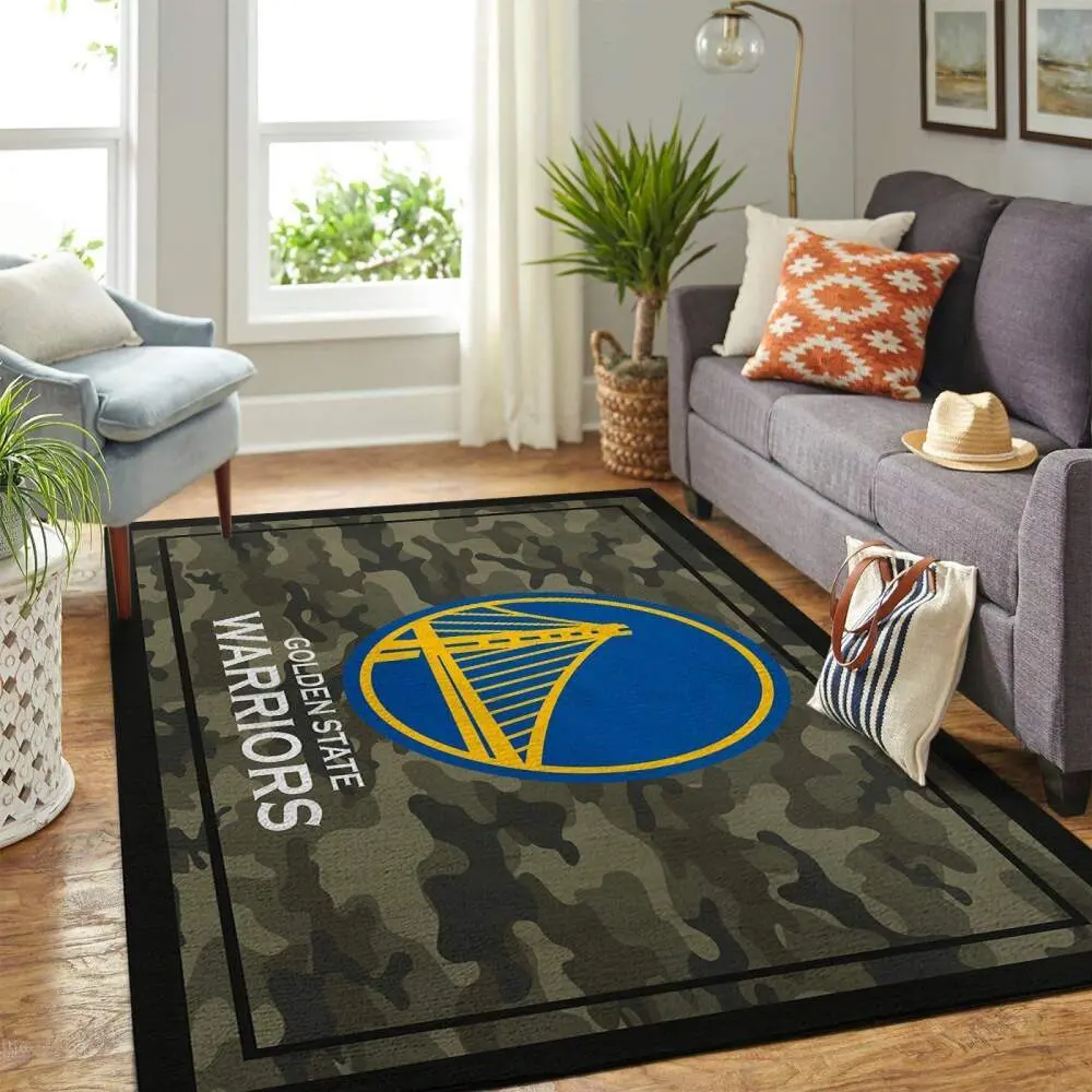 Golden State Warriors Rug Nba Carpet Living Room Rug Regtangle Carpet V5556 2