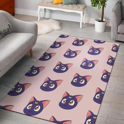 Goldfish Leaf Pattern Print Area Rug Living Room Rug Home Decor