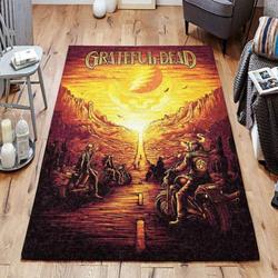Grateful Dead Area Rug Living Room Rug Home Decor Music Floor Decor Rb7A8E7E6974