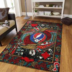 Grateful Dead Area Rug Living Room Rug Home Decor Music Floor Decor Rb7A8E7E6977